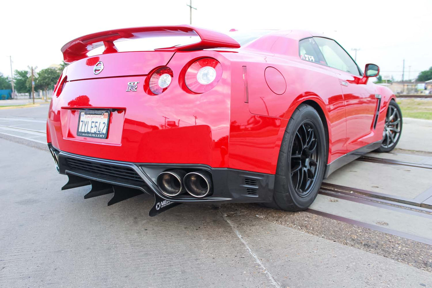 Rear Diffuser Strakes - R35 Nissan GT-R