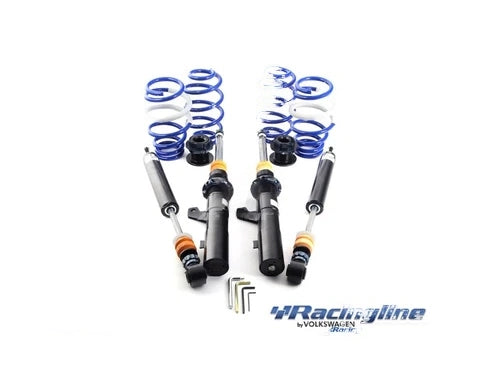 RACINGLINE VWR33G501 Coilover Kit (with adjustable damping control) for Golf MK 5/6 GTI Street Spor