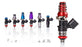 INJECTOR DYNAMICS 1050.48.11.WRX.4 Injectors set ID1050x for SUBARU WRX 02-11 & STi 07-11/Turbo 2.0L & 2.5L. WRX-16B bottom adaptors. 11mm (red) adaptors