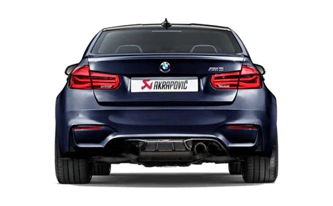 AKRAPOVIC DI-BM/CA/4/G Rear Carbon Fiber Diffuser - High Gloss BMW M4 (F82, F83) 2014-2019 ABE Type Approval