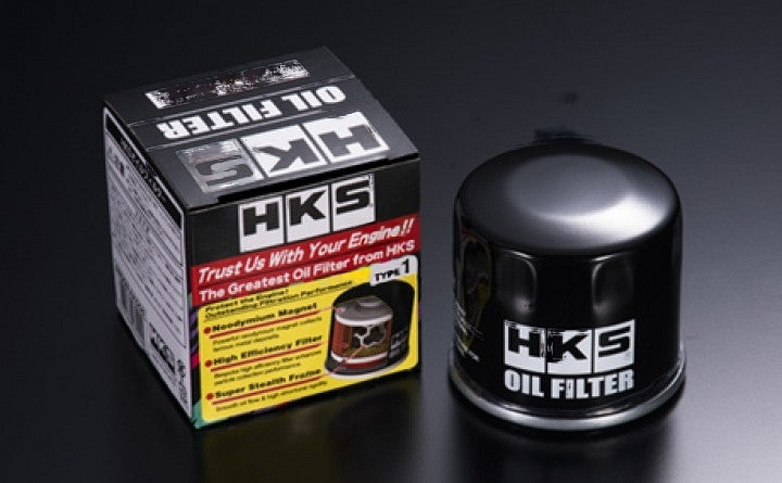 HKS 52009-AK010 (52009-AK002) Hybrid Sports Oil Filter 68mm (UNF3/4 x 4-16) (52009-AK002)