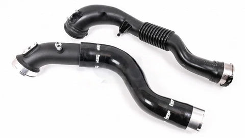 FORGE FMBP135F20 Silicone Hose with Alloy Hardpipe - Black