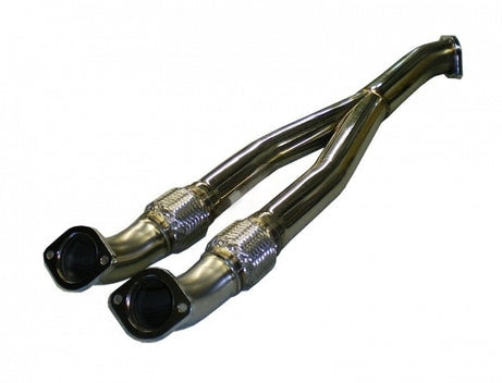 HKS 33004-KN002 Y-pipe without resonator for NISSAN R35 GT-R